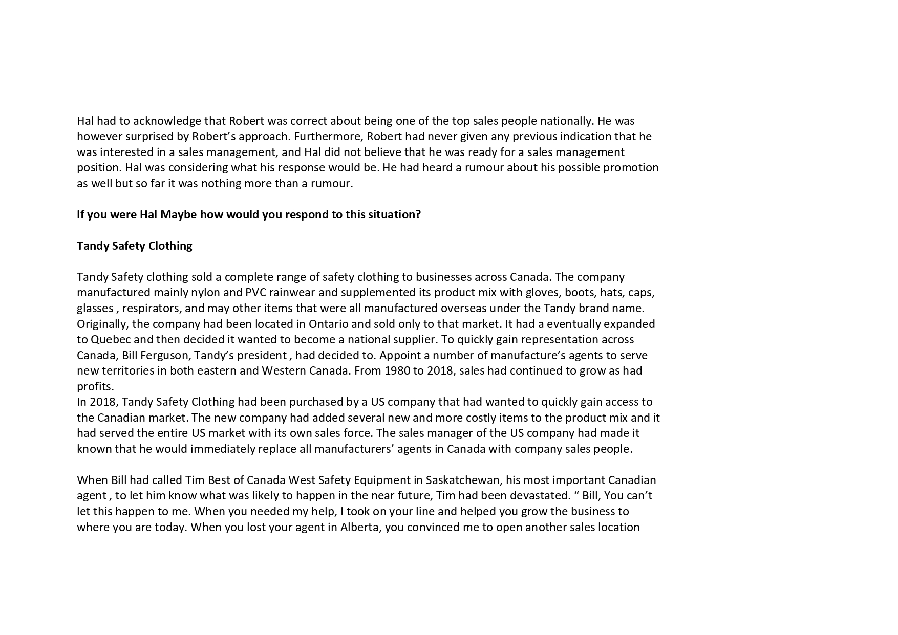 Instructions MKTG 750 Critical Thinking Assignment 10% of Course Grade Assigned Week