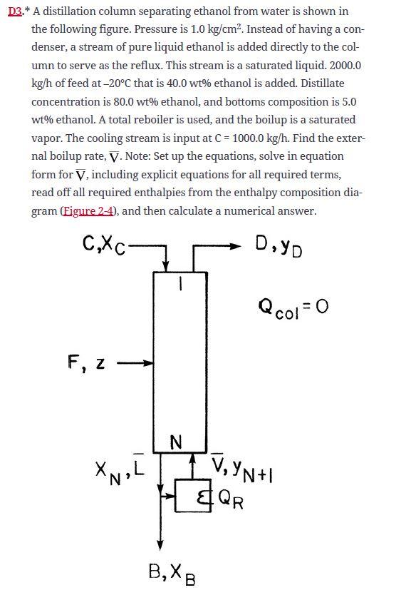 more volatile component, we do not need a condenser but can use