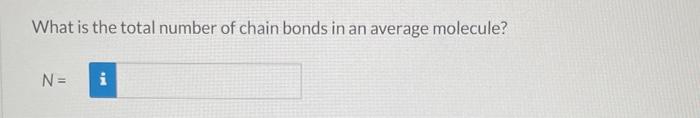 atoms , as follows: L=Ndsin(2) Furthermore, the average end-to-end distance for a