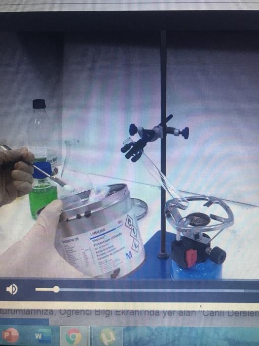 released with foam Under normal conditions, this reaction takes several hours to