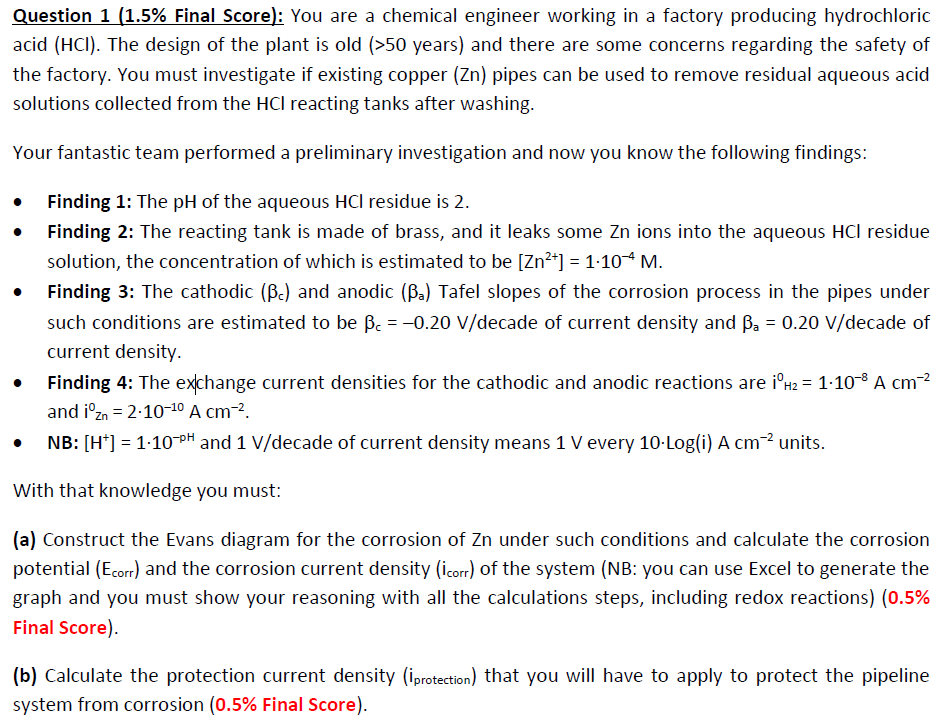 Materials Science & Engineering Problem! (Chemical Engineering) Please answer this question as