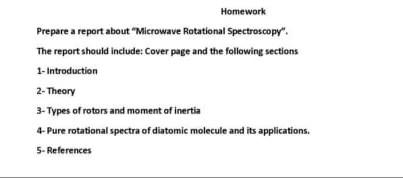 i need something excellent like ya Homework Prepare a report about