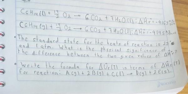 the difference between the two given values of AHF? o write