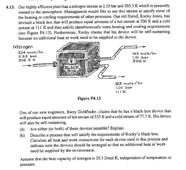  4.13. Our highly efficient plant has a nitrogen stream at 2.53