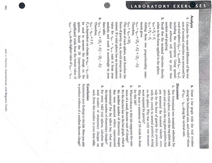 spleres. We will assume that small latex spheres reach terminal velocity quickly