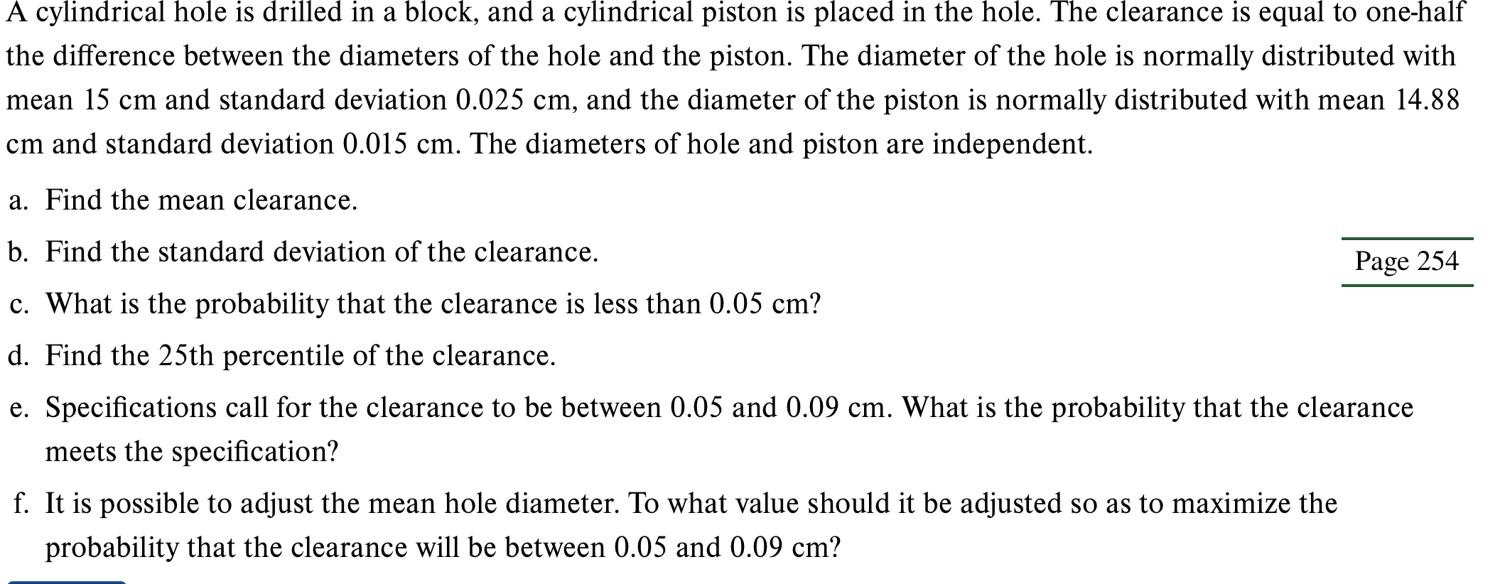 A answer is 0.06 B answer is 0.01458 please just do CDEF