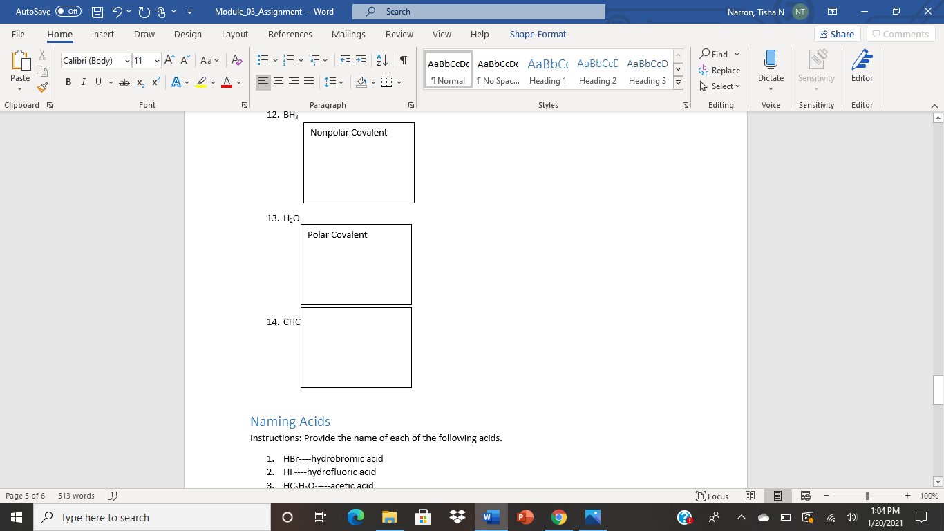 Font Paragraph Styles Editing Voice Sensitivity Editor Chemical Bonding Instructions: Draw the