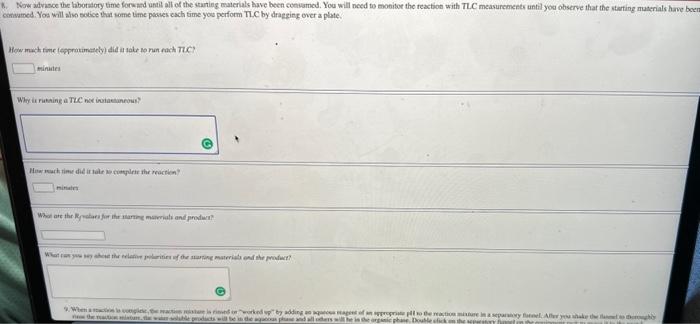 RF values for the stsring materials and product? 1-1: Using Thin Layer