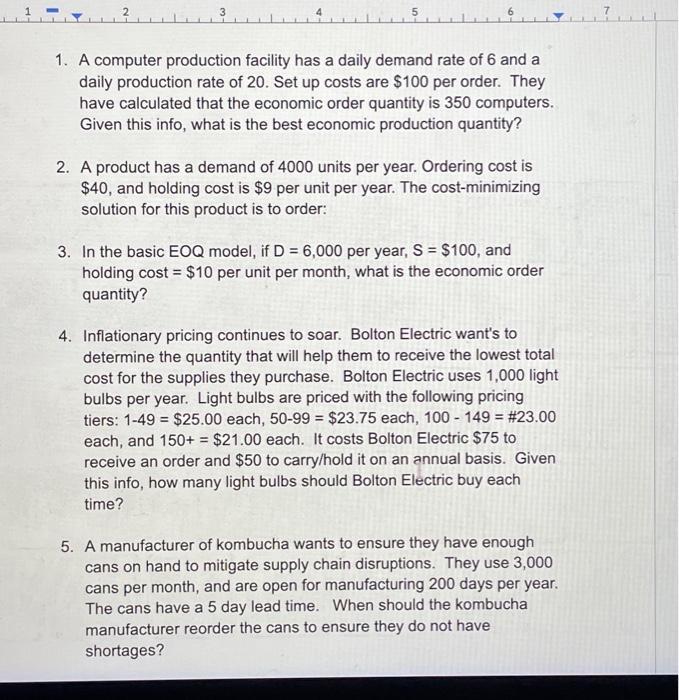 please help me understand these 5 problems with the work and answers