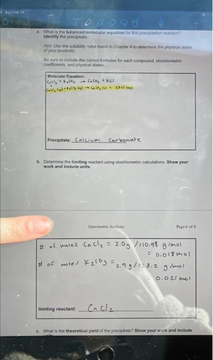 please help with C D E and F a. What is the