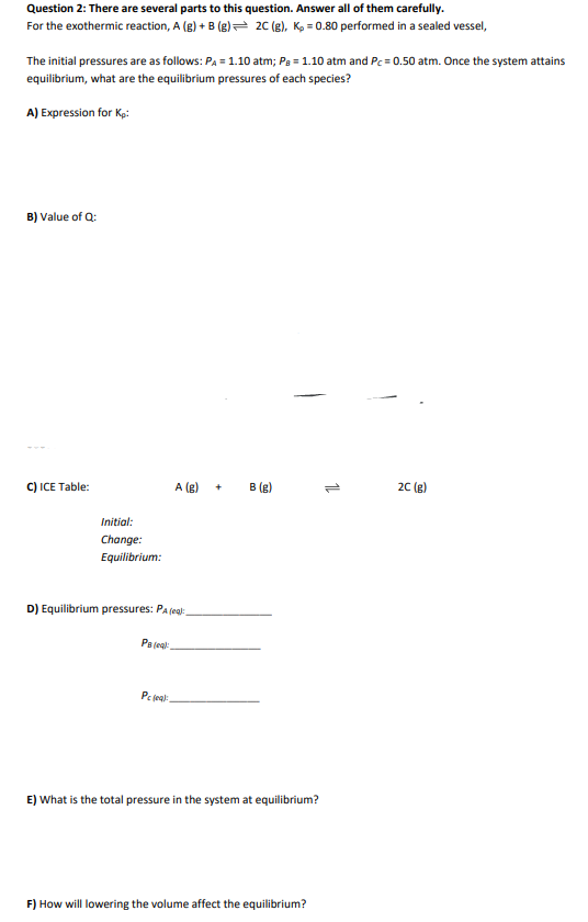  Question 2: There are several parts to this question. Answer all