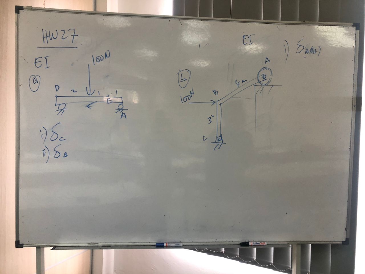  HW 27 (a) i)c ii)B (b)A(H) 