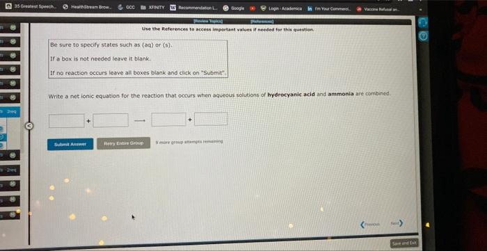 question. If a box is net neested leave it biank. If ne