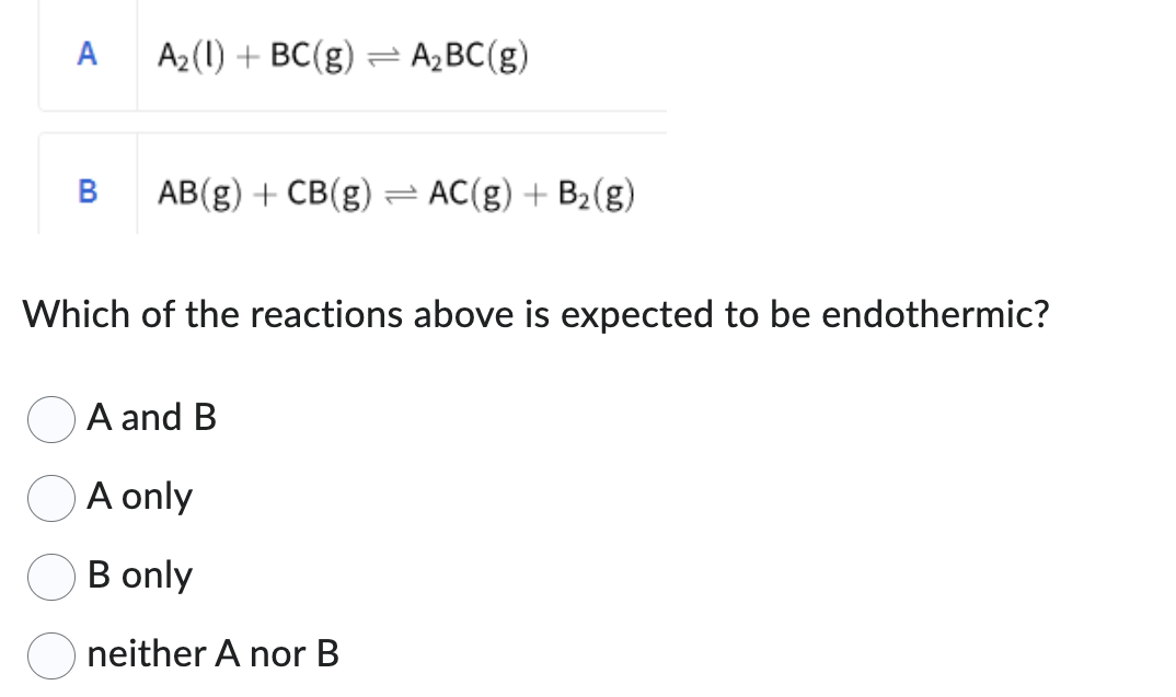 can someone also explain how you know if the process is endothermic