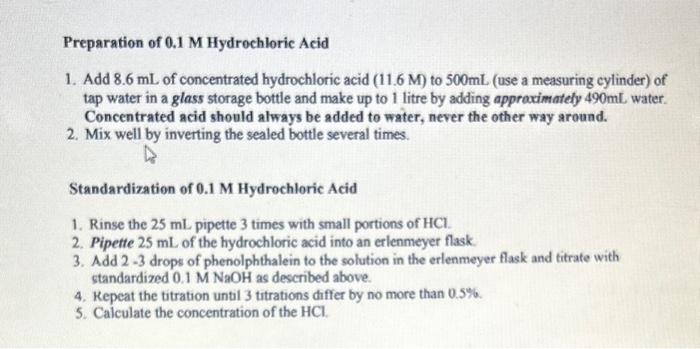  this is a chemistry lab calculation question below is the volume