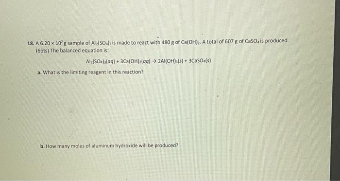 how to solve a and b step by step thanks. 18. A