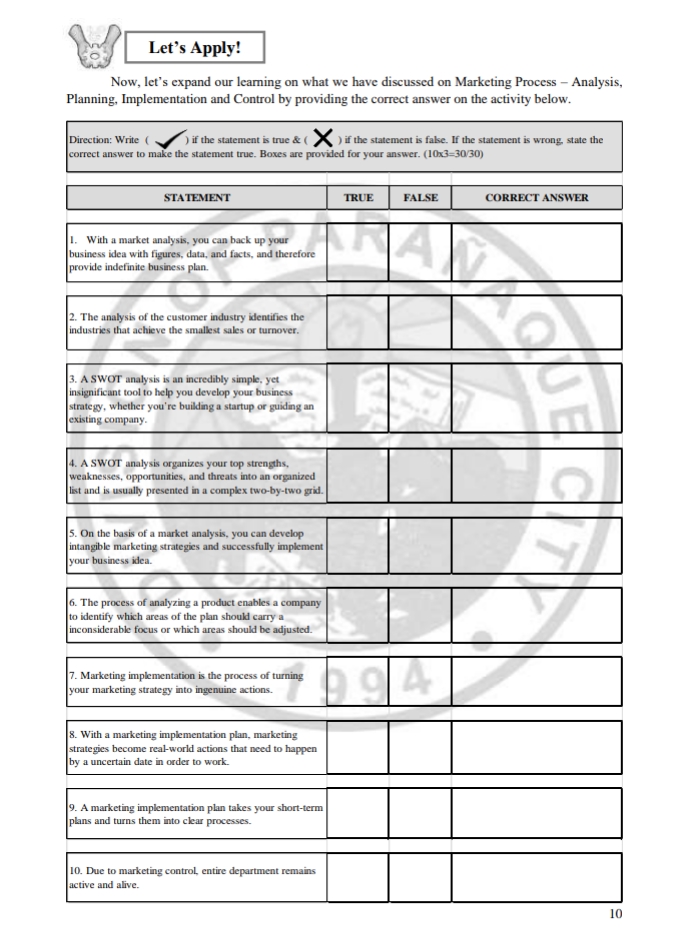 Help me on this, tutor. Pls. Let's Apply! Now, let's expand our