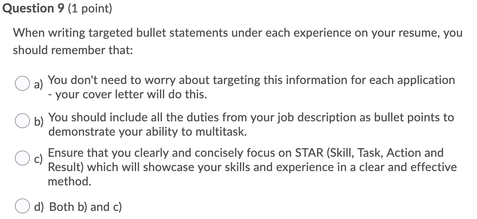 point) Select the most accurate definition for "reader-centered" according to the information