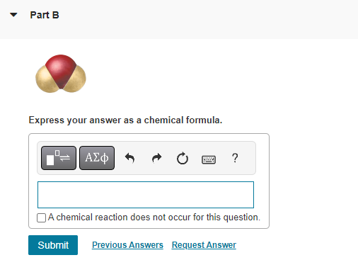 Write a molecular formula for each molecular model. (White = hydrogen; red
