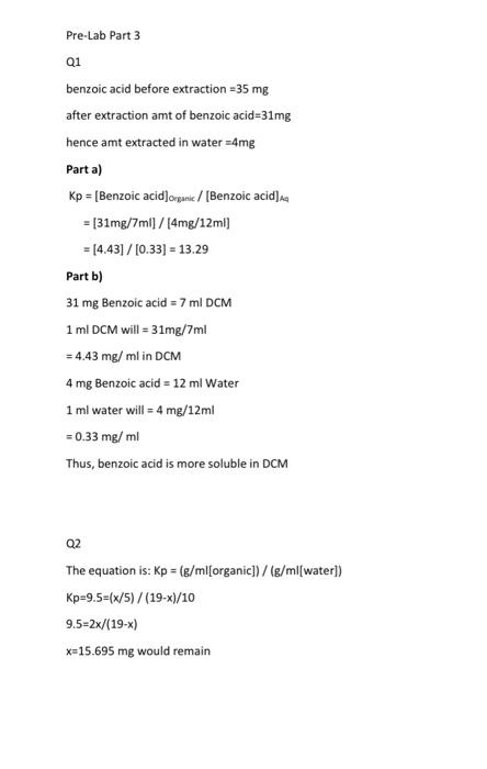 Experimental Data - Melting Points Ethyl 4-aminobenzoate = 86.9 C - 88.8