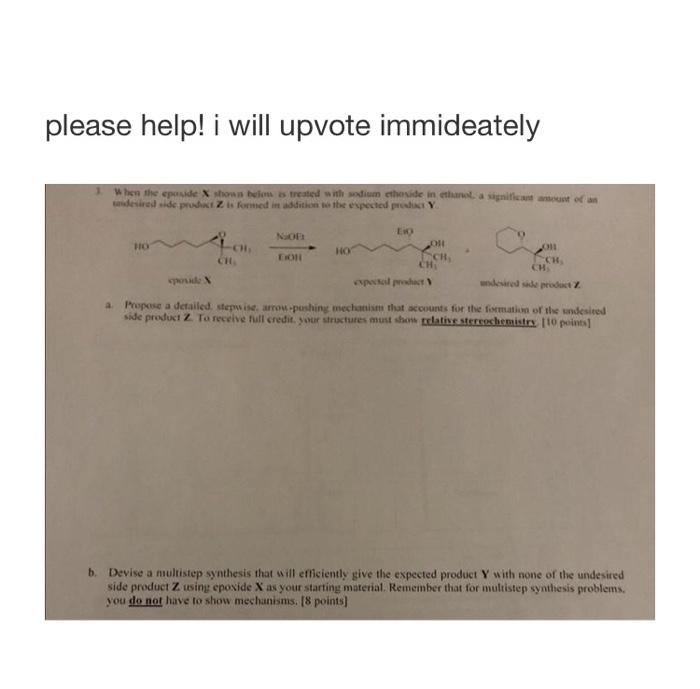 answer a and b please help! i will upvote immideately When the