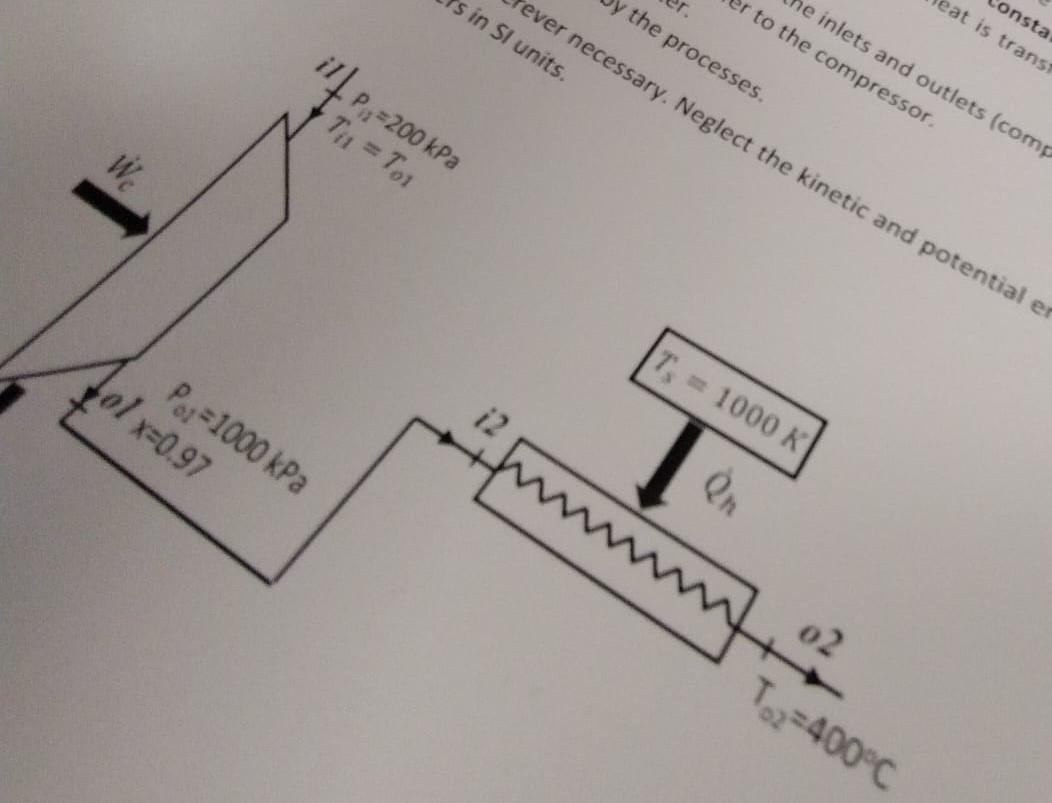 For an industrial application , compressed steam at a specified temperature needs