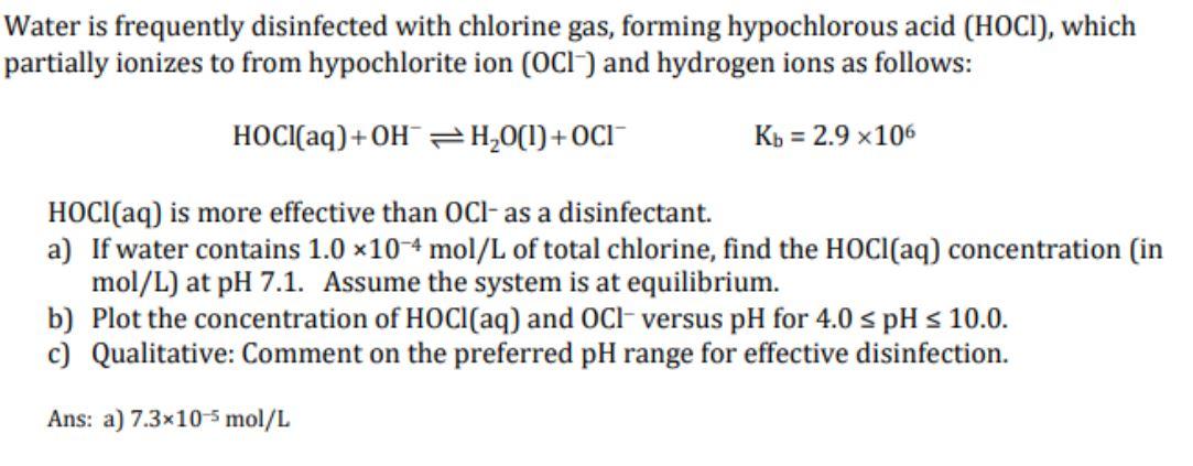 Please solve this question and show the steps for the graphs Water