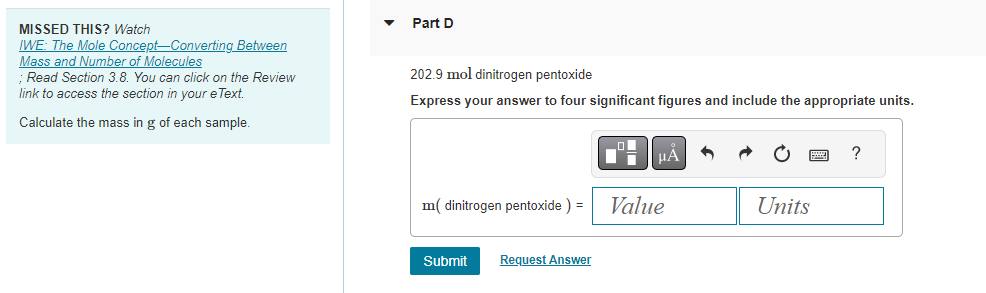  MISSED THIS? Watch Part D IWE: The Mole Concept-Converting Between Mass