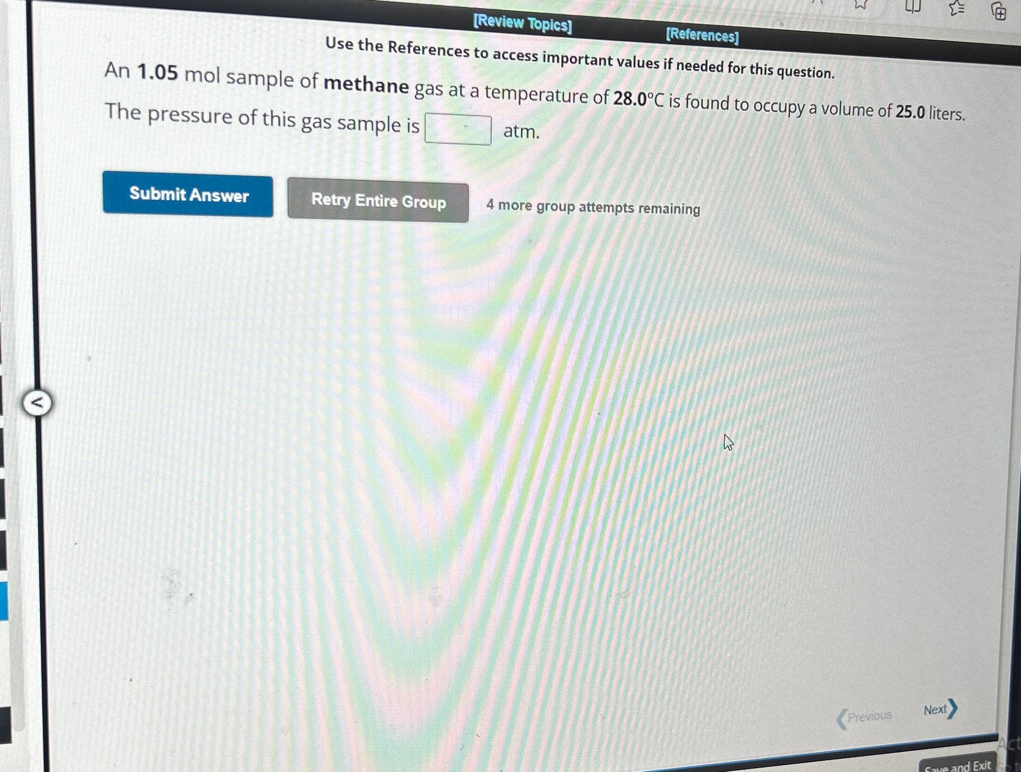  [Review Topics] [References] Use the References to access important values if