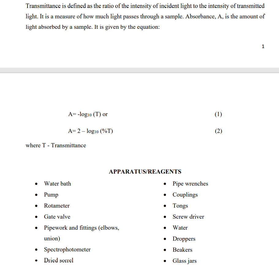1. a. Why is it important to file the ends of the