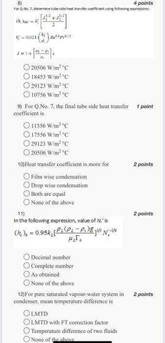 desuperheating process in a condenser During condensation process in a condenser O