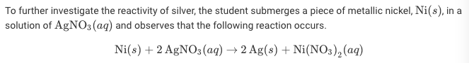  a) Write the balanced net-ionic equation for the reaction. b) The