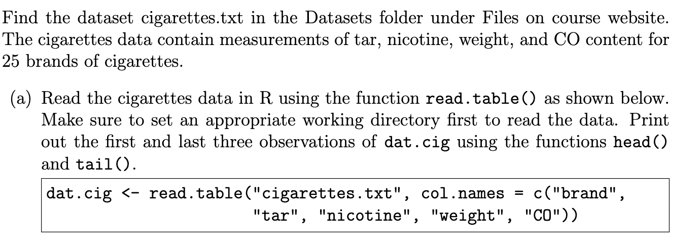 Using R to solve the question. Please provide a detailed solution. The