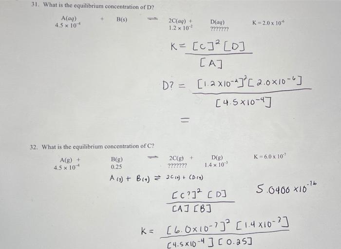 question 31 and 32 please. explain well, and write clearly. 31. What