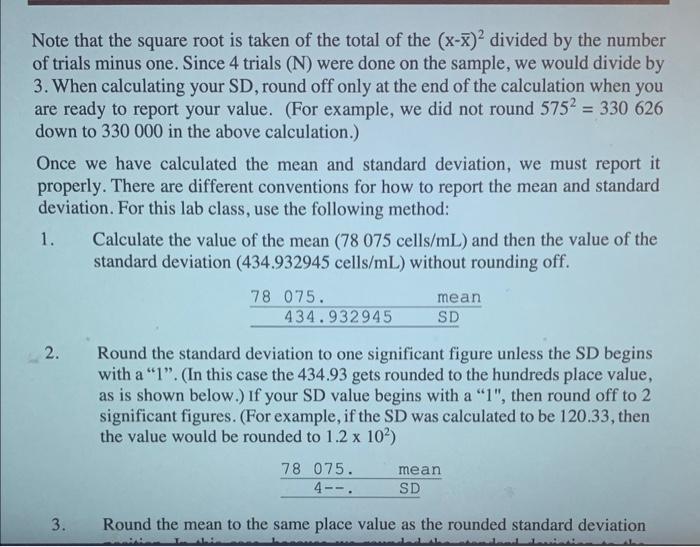 the beaker, the graduated cylinder and the pipet. Use your data and