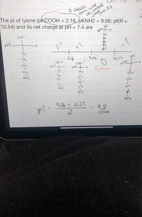 when I do it the COOH is already ionized and the charge