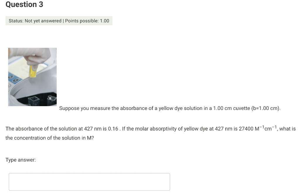 Please answer :) Status: Not yet answered | Points possible: 1.00 Suppose