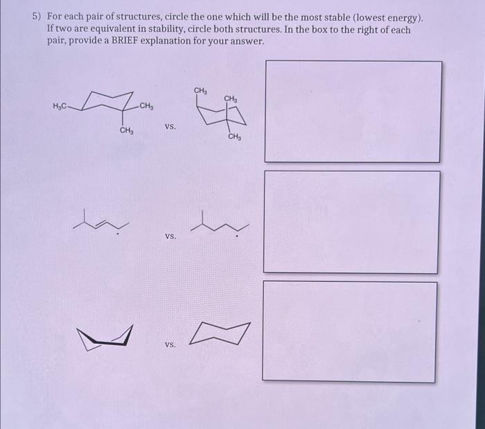 please show me how to do this. 5) For each pair of