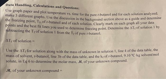  Someone knowledgeable please help with the calculation part on my lab