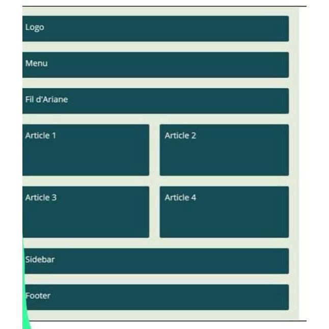  Write this image below using html and css with the same