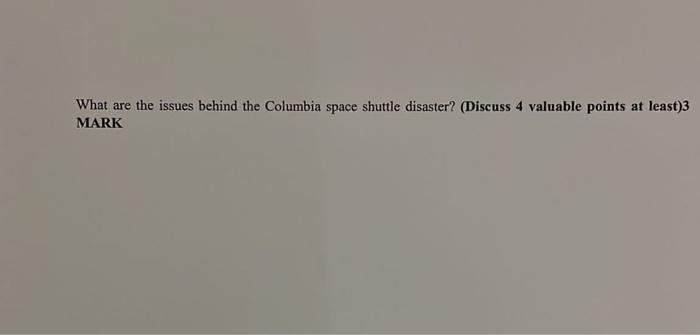 done differently to prevent the Challenger accident? ( 3 points are enough)