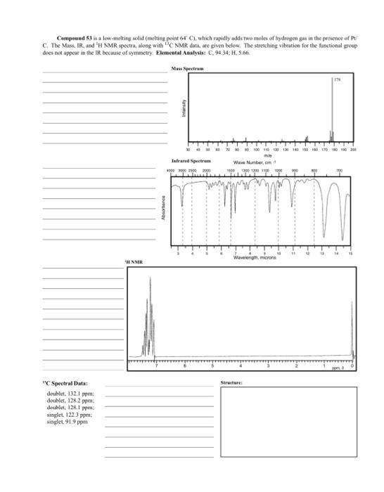  Cempeund 53 is a low-melting solid (melring point 64C, which rapidly