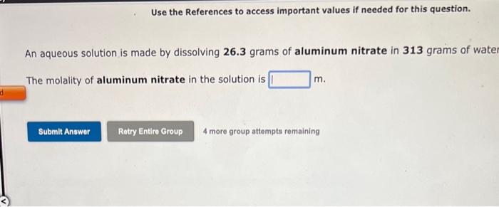  Use the References to access important values if needed for this
