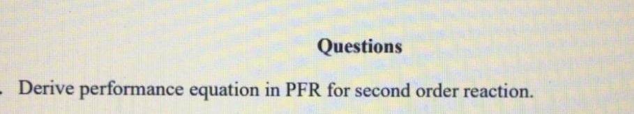 Could you please help me to derive the performance equation of the