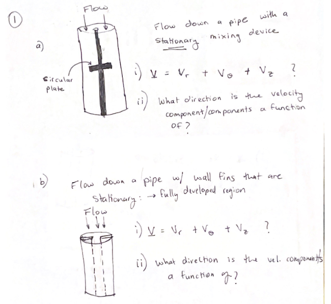  Flow e Flow down pipe mixing with a device Stationary ;)
