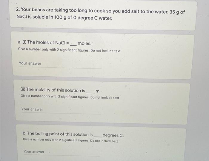 freezing point because the chemical forces between the makes it harder for