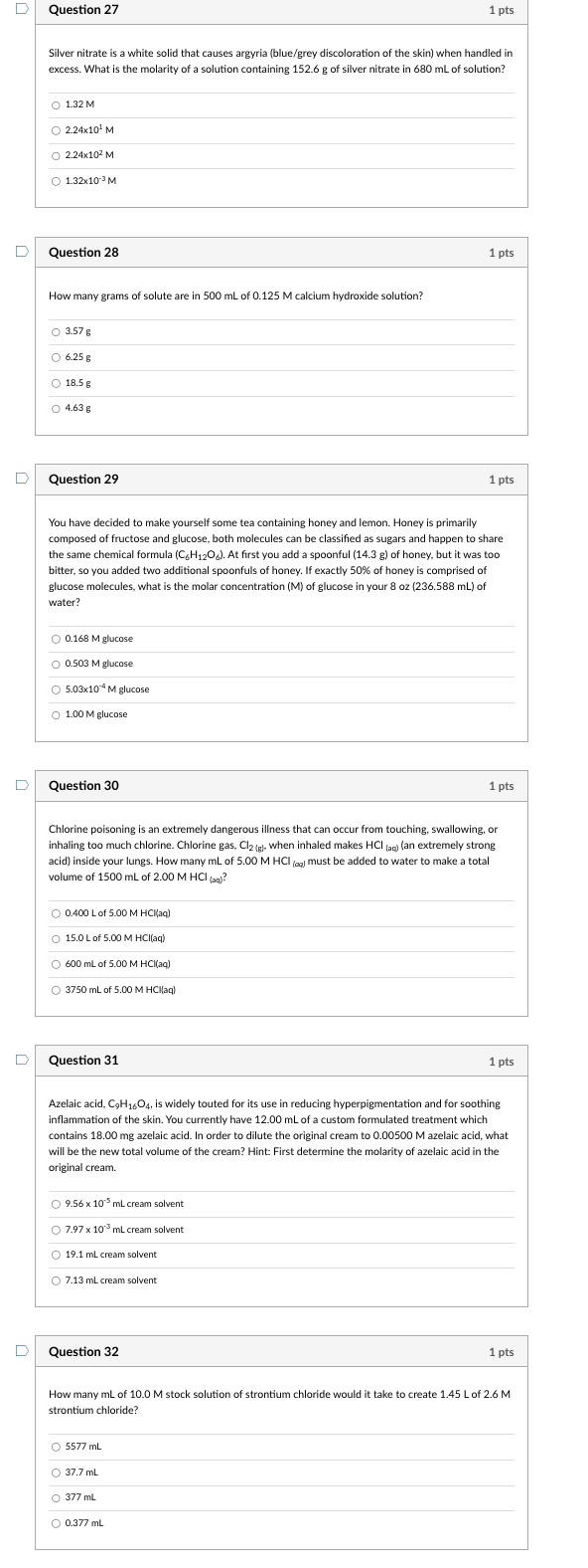  Silver nitrate is a white solid that causes argyria (blue/grey discoloration