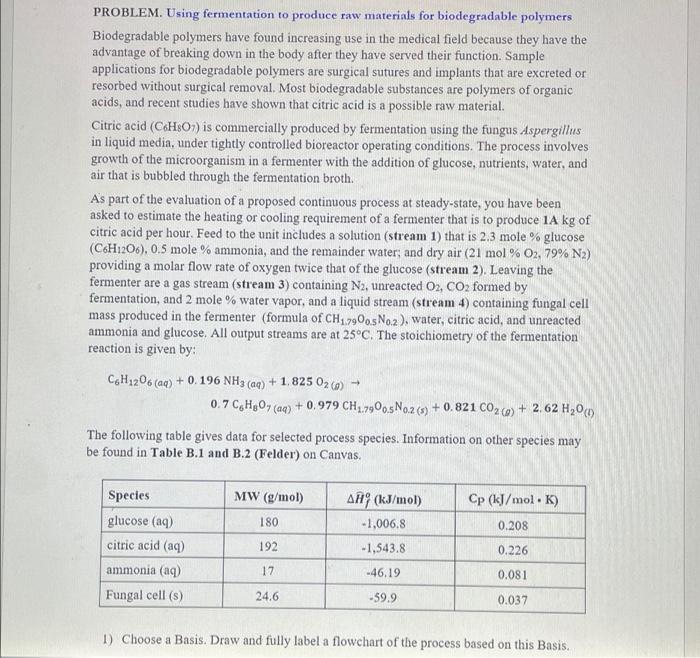 A = 14kg/hB = 15 Celsius make a fully labeled flow chart