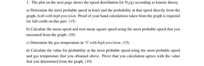  at least a and c please 1. The plot on the