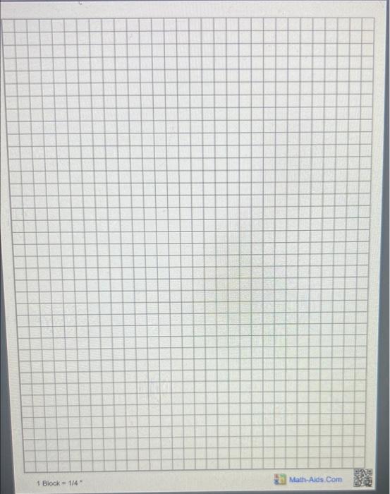  1 block 1/4 1. Block =1/4 " When you have detennined